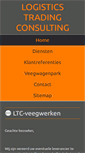 Mobile Screenshot of ltc-veegwerken.be